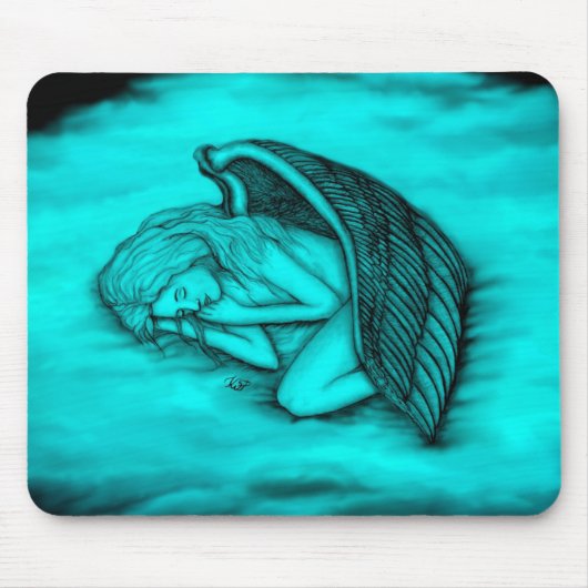 Ein schlafender Engel Mousepad (Vorne)