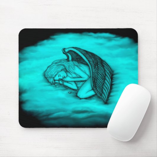 Ein schlafender Engel Mousepad (Mit Mouse)