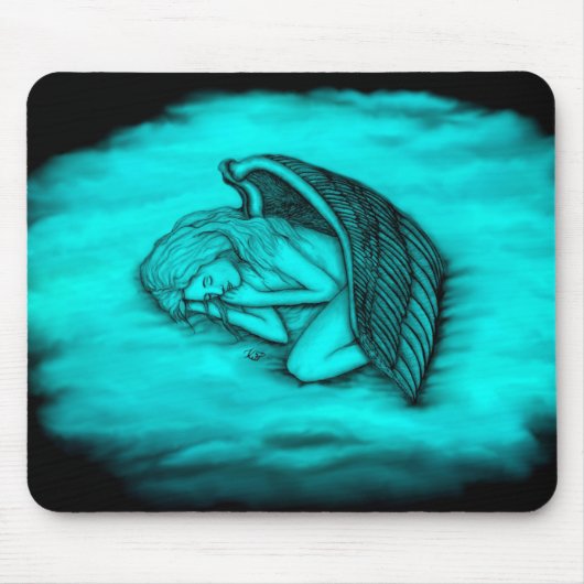 Ein schlafender Engel Mousepad (Vorne)