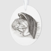 Ein schlafender Engel Ornament (Vorderseite)