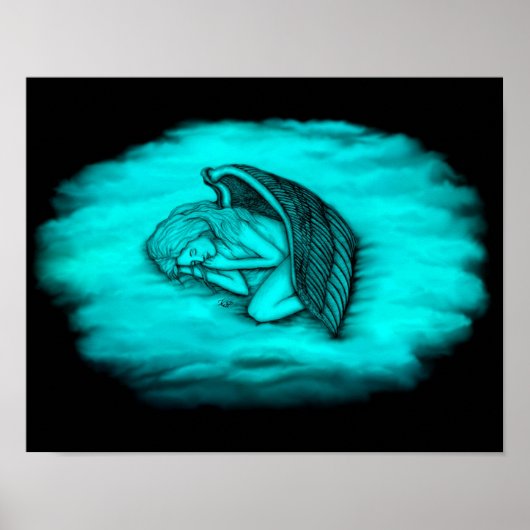 Ein schlafender Engel Poster (Vorne)