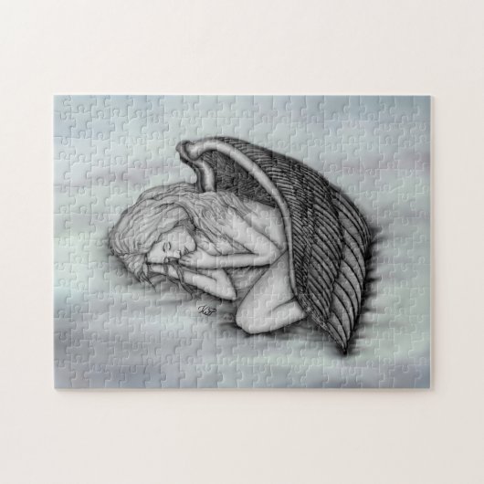 Ein schlafender Engel Puzzle (Horizontal)