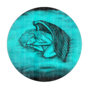 Ein schlafender Engel Schneidebrett