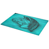 Ein schlafender Engel Schneidebrett (Ecke)