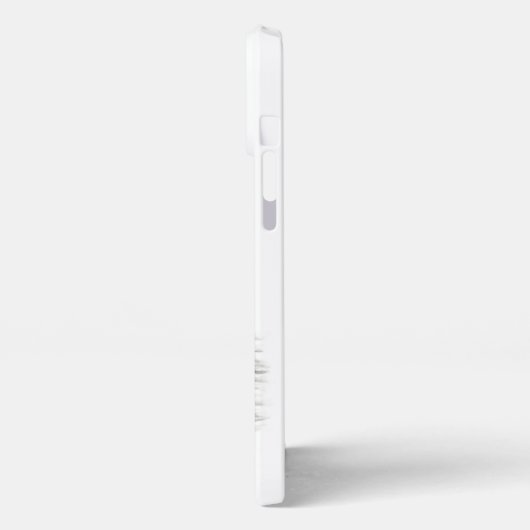 Ein schlafender Engel , schwarz-weiß Design iPhone Hülle (Linke Seite)