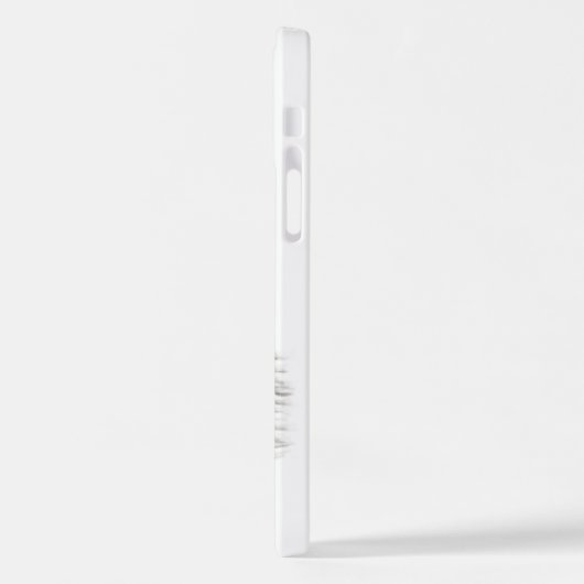 Ein schlafender Engel , schwarz-weiß Design iPhone Hülle (Linke Seite)