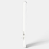 Ein schlafender Engel , schwarz-weiß Design Samsung Galaxy Hülle (Rückseite (Horizontal))