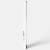 Ein schlafender Engel , schwarz-weiß Design Samsung Galaxy Hülle (Linke Seite)