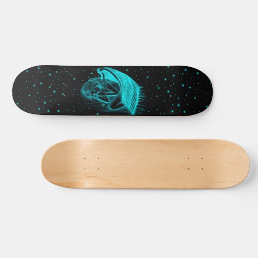 Ein schlafender Engel Skateboard (Horizontal)