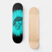 Ein schlafender Engel Skateboard (Vorderseite)