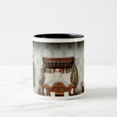 Ein Schlafzimmer in "Frau Bryants Pleasure", Zweifarbige Tasse (Mittel)