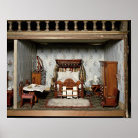 Ein Schlafzimmer in "Mrs. Bryant's Pleasure", c.18