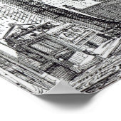 Ein Schlafzimmer Poster (Ecke)