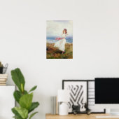 Ein Schlag auf den Klippen Poster (Heimbüro)