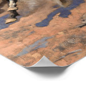 Ein Schlag für Holz von Frederic Remington Poster (Ecke)