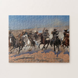 Ein Schlag für Holz von Frederic Remington Puzzle
