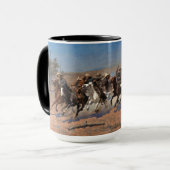 Ein Schlag für Holz von Frederic Remington Tasse (Vorderseite Links)
