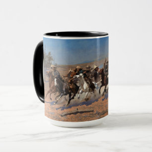 Ein Schlag für Holz von Frederic Remington Tasse