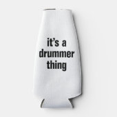 ein Schlagzeug Flaschenkühler (Vorderseite)