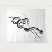 Ein Schlangenband Wandteppich (Vorderseite (Horizontal))
