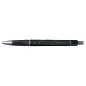 Ein schlanker schwarzer Stift mit silberner Spitze (Vorderseite)