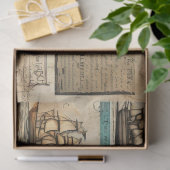 Ein schlankes Design für eine nautische Serie 15 Seidenpapier (Geschenk)