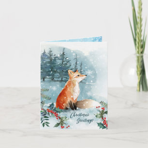 Ein schlauer Weihnachtsgruß Karte