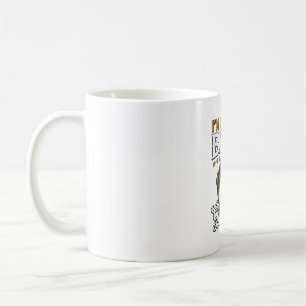 Ein schlechter Bass-Opa-Angeln Vintage-Vektor-Desi Kaffeetasse