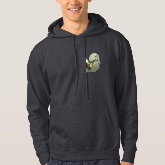 Ein schlechter Tag des Fischens Hoodie (Vorderseite)