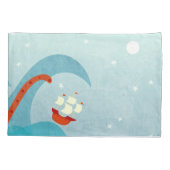 Ein schlechter Tag für Segler Kissenbezug (Rückseite-Links)