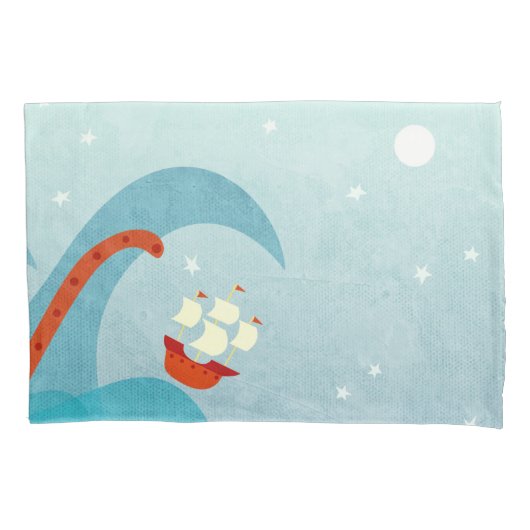 Ein schlechter Tag für Segler Kissenbezug (Vorderseite-Links)