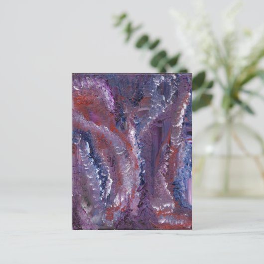 Ein schlechter Tag Postkarte (Stehend Vorderseite)