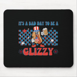 Ein schlechter Tag, um ein glänzender lustiger 4.  Mousepad