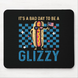 Ein schlechter Tag, um ein glanzvoller 4. Juli US- Mousepad