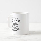 Ein schlechtes Camping ist noch besser als ein gut Kaffeetasse (Vorderseite Links)