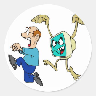 Ein schlechtes Day Funny Sticker