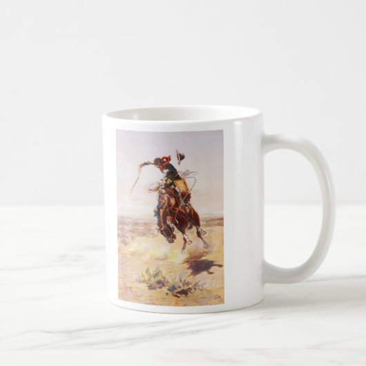 Ein schlechtes Hoss durch Charles Marion Russell Kaffeetasse (Rechts)