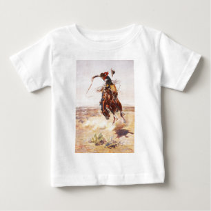 Ein schlechtes Hoss von Charles Marion Russell im Baby T-shirt