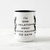 Ein schlechtes Verhältnis weg von Haben von 30 Tasse (Zentrum)