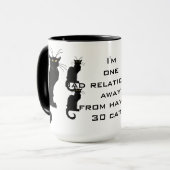 Ein schlechtes Verhältnis weg von Haben von 30 Tasse (Vorderseite Links)