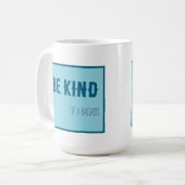 ein schlechtes Zeichen sein Kaffeetasse (Vorderseite Links)