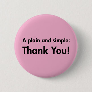 Ein schlichtes und ein einfach: Danke! Button