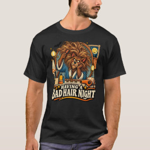Ein schlimmer Haar-Nacht Lustiger Werwolf Hallowee T-Shirt