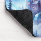 Ein Schloss im Winter Mousepad (Ecke)