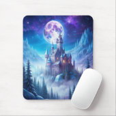 Ein Schloss im Winter Mousepad (Mit Mouse)