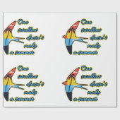 Ein Schluck macht keinen Sommer Geschenkpapier (Flach)