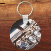 Ein Schlüsselanhänger mit drei Teilen (Vorderseite)