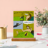 Ein schmerzhafter weck acrylschild (Hochzeit)