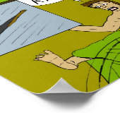 Ein schmerzhafter weck poster (Ecke)