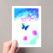 Ein Schmetterling  Acryleinladungen (Insitu (Handheld))